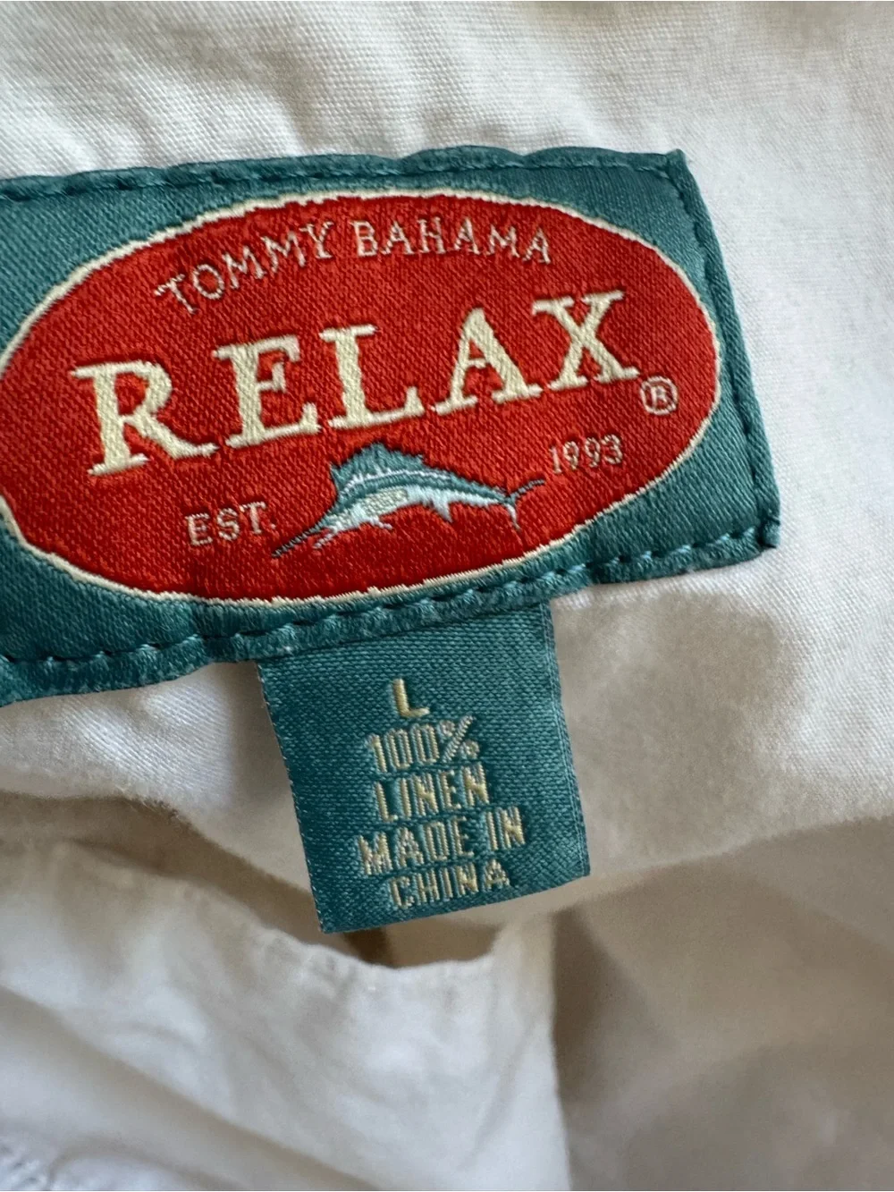 Tommy Bahama Relax Cargo Pants Linen Oatmeal Natural Minimal Beach Coastal